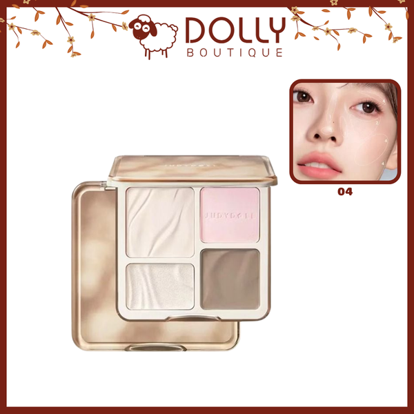 Phấn Bắt Sáng Và Tạo Khối Judydoll Highlight & Contour 04