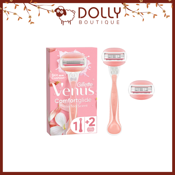 Dao Cạo Đầu Bơ Gillette Venus Spa Chuyên Dụng Cho Nữ Kèm 2 Lưỡi Dao Thay Thế