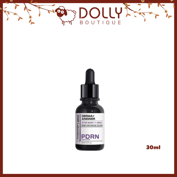 Tinh chất CNP PDRN Derma Answer Active Boost Ampule 30ml chính hãng tại Dolly Beauty Quy Nhơn