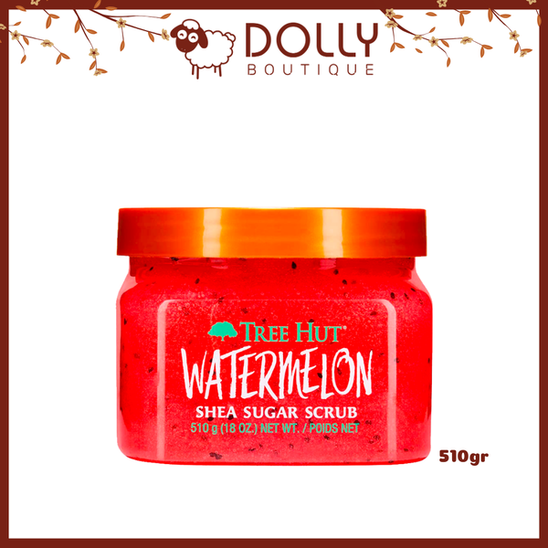 Tẩy Da Chết Toàn Thân Tree Hut Shea Sugar Watermelon  510g