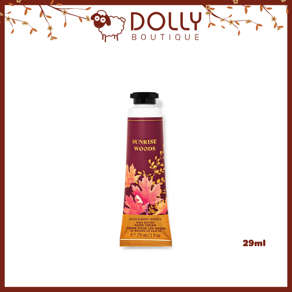 Kem Dưỡng Da Tay Bath & Body Works Sunrise Woods Hand Cream 29ml NĐ