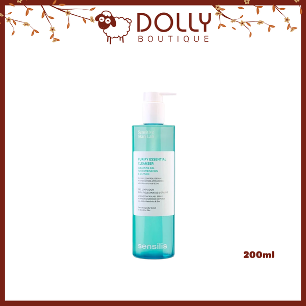 Gel Rửa Mặt Dịu Nhẹ Sensilis Purify Essential Cleanser 400ml