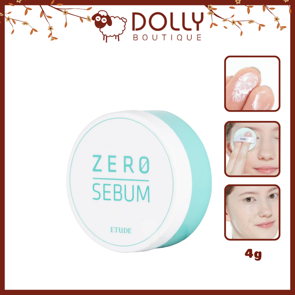 Phấn Phủ Dạng Bột Etude Zero Sebum Drying Powder - 4g
