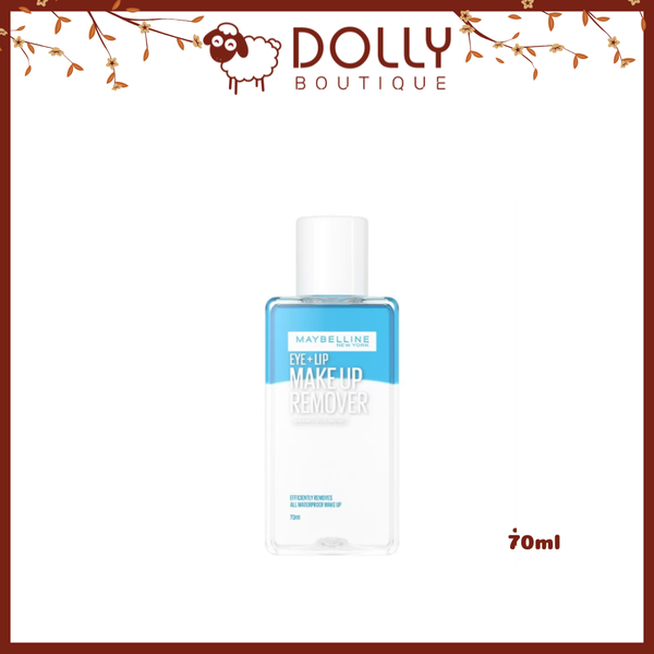 Tẩy Trang Mắt Môi Maybelline Make Up Remover Eye Lip 70ml