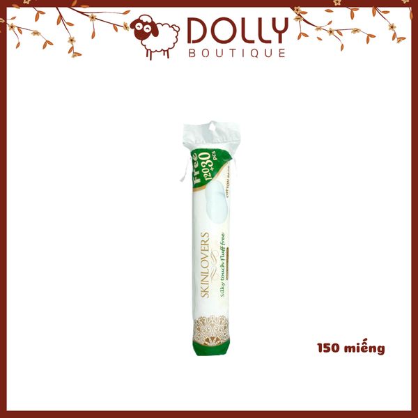 Bông Tẩy Trang Skinlovers 120+30 Miếng