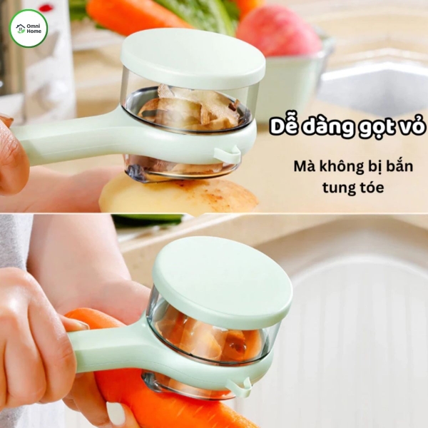 DAO GỌT HOA QUẢ MINI MÓC KHÓA – NHỎ GỌN BỎ TÚI, TIỆN DÙNG MỌI LÚC