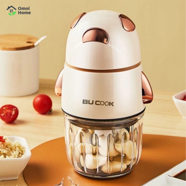 Máy Xay Đa Năng Thủy Tinh Mini Cao Cấp BUCOOK 300ml