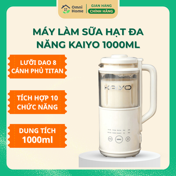 MÁY LÀM SỮA HẠT ĐA NĂNG KAIYO 1000ML (KNM-411).