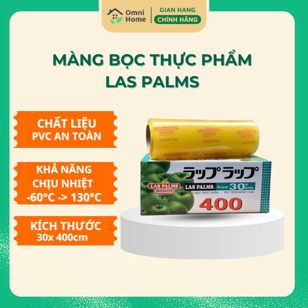 MÀNG BỌC THỰC PHẨM LAS PALMS – Công Nghệ Nhật Bản, An Toàn & Tiện Lợi.