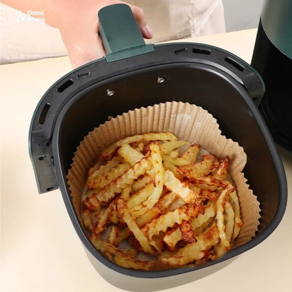 GIẤY NẾN NÂU LÓT NỒI CHIÊN KHÔNG DẦU