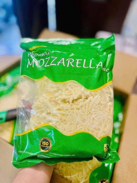 Phô Mai Mozzarella Bào Mix KIWIFOOD (Gói 1kg)