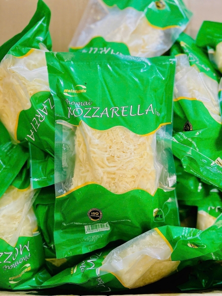 Phô Mai Mozzarella Bào Mix KIWIFOOD (Gói 1kg)