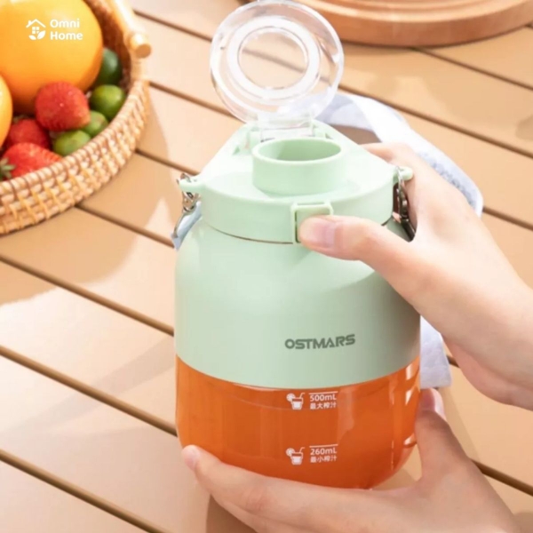 Máy Xay Sinh Tố Mini OSTMARS – Nhỏ Gọn, Mạnh Mẽ, Xay Nhanh Mọi Lúc Mọi Nơi