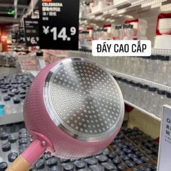 Chảo từ chống dính lòng sâu, màu đẹp - Size 18cm