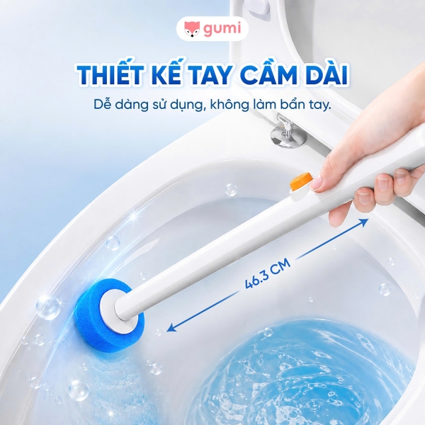 BỘ CỌ BỒN CẦU DÙNG MỘT LẦN GUMI