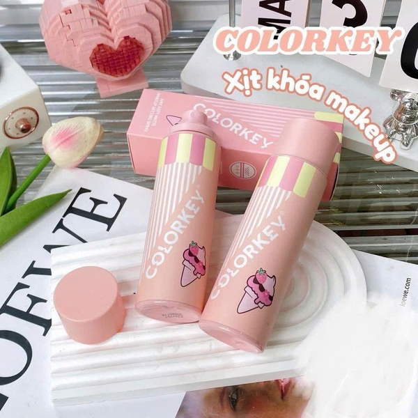 Xịt khóa nền colorkey Hồng