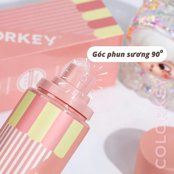 Xịt khóa nền colorkey Hồng