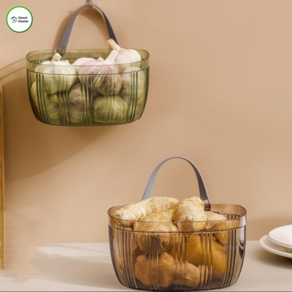 🧄🧅 GIỎ ĐỰNG HÀNH TỎI TREO TƯỜNG – GỌN BẾP, KHÔ THOÁNG, KHÔNG MỌC MẦM