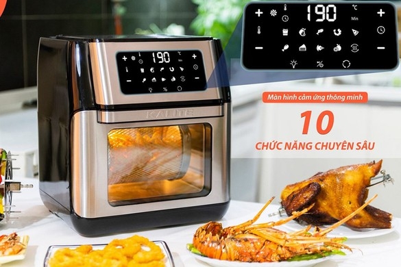 Nồi chiên không dầu Kalite Q10 10L - 1800W