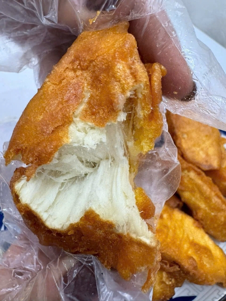 Sake chiên sẵn