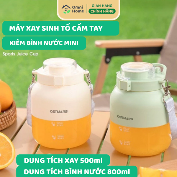 Máy xay cầm tay mini OSTMARS [BH 1 năm] - Tặng kèm Quà xinh