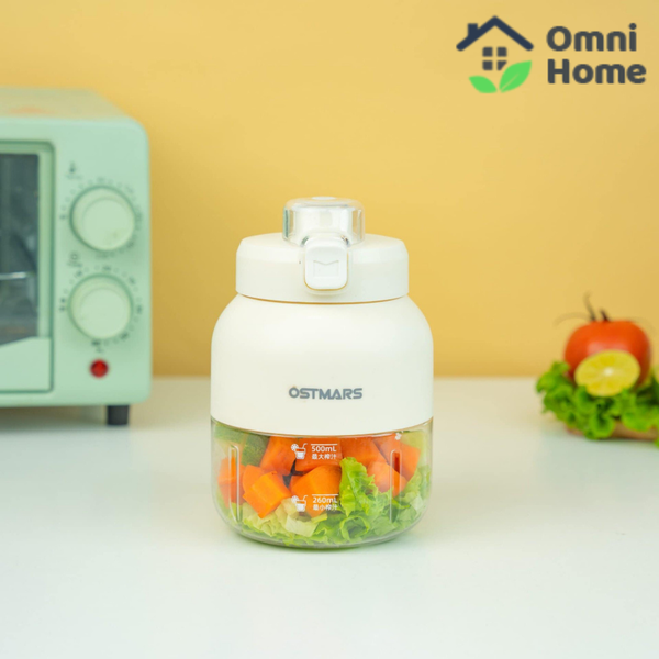 Máy xay cầm tay mini OSTMARS [BH 1 năm] - Tặng kèm Quà xinh