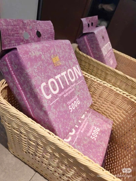 Khăn Mặt Khô Cotton Đa Năng Cao Cấp (Bịch Lớn 500G)