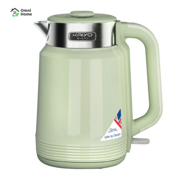 Ấm siêu tốc 2 lớp Cool touch Kaiyo size 2L