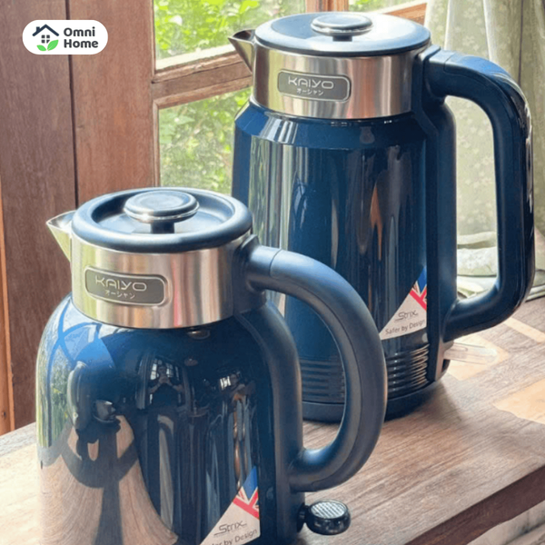 Ấm siêu tốc 2 lớp Cool touch Kaiyo size 2L