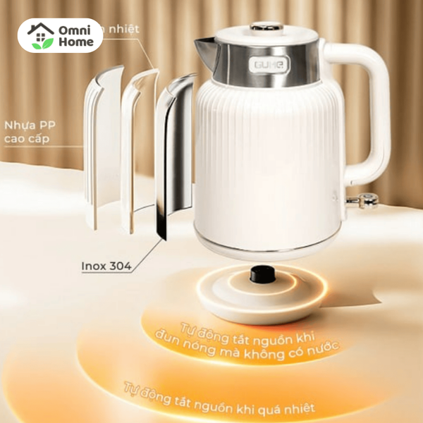 Ấm siêu tốc cách nhiệt Gume GM-EK041