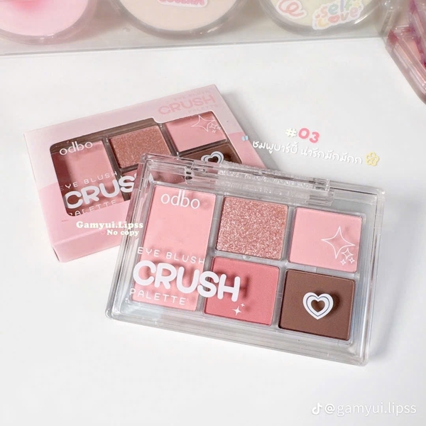 Bảng mắt Odbo Crush 5 ô