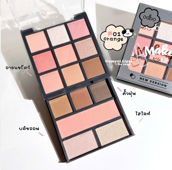 Bảng mắt Odbo Makeup Kit New Version