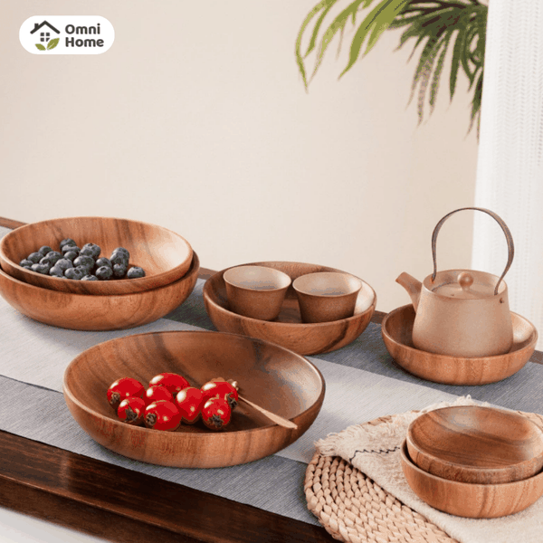 Bát Đĩa Gỗ Keo Phượng Giang - Sản Phẩm Chất Lượng Cho Khách Sạn, Nhà Hàng