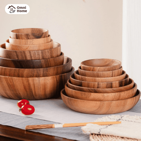 Bát Đĩa Gỗ Keo Phượng Giang - Sản Phẩm Chất Lượng Cho Khách Sạn, Nhà Hàng
