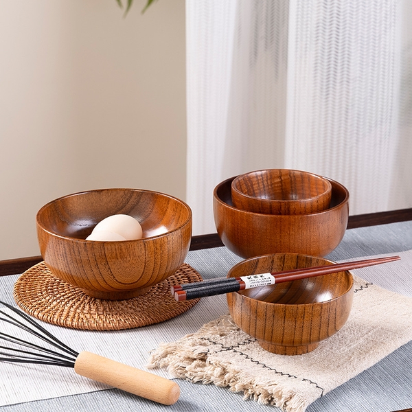 Bát Gỗ Táo Tàu Nagasawa - Tinh Hoa Thủ Công Cho Bữa Ăn Đậm Chất