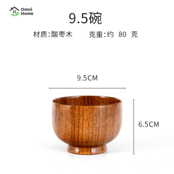 Bát Gỗ Táo Tàu Nagasawa - Tinh Hoa Thủ Công Cho Bữa Ăn Đậm Chất