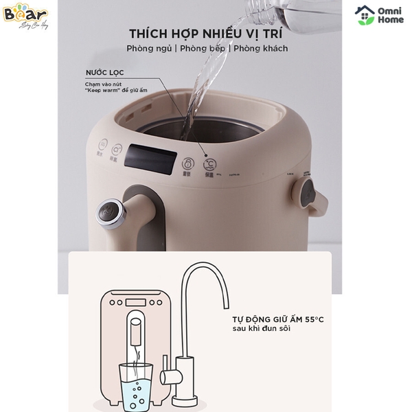Bình thủy điện thông minh Bear ZDH-H30B1 (KE-B30V1)