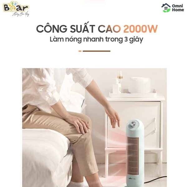 Quạt sưởi gốm Bear DNQ-C20B1