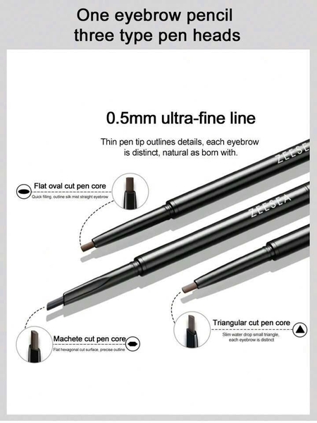 ZEESEA - Chì kẻ mày 2 đầu Zeesea hiệu ứng tự nhiên