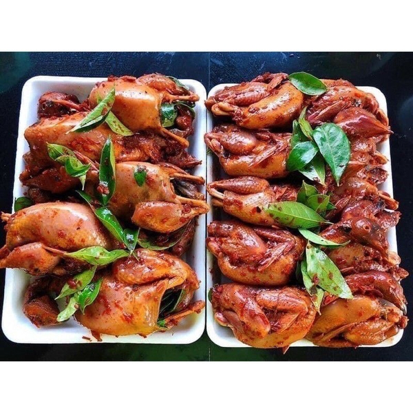 Chim Cút thịt loại to - Khay 10 con (700-900g/khay)