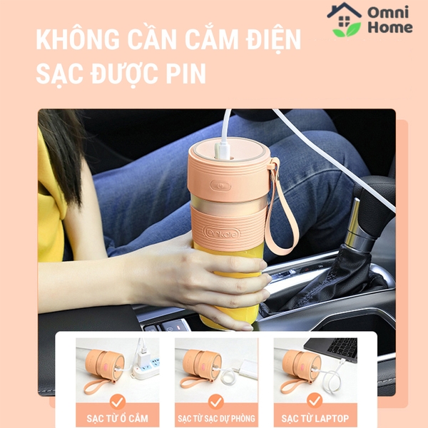 Cốc Xay Sinh Tố Mini Không Dây - G0309