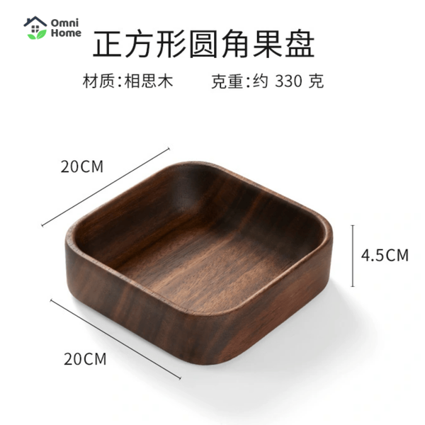 Đĩa & Bát Gỗ Keo Phong Cách Nhật - Tinh Hoa Nghệ Thuật Cho Bàn Ăn