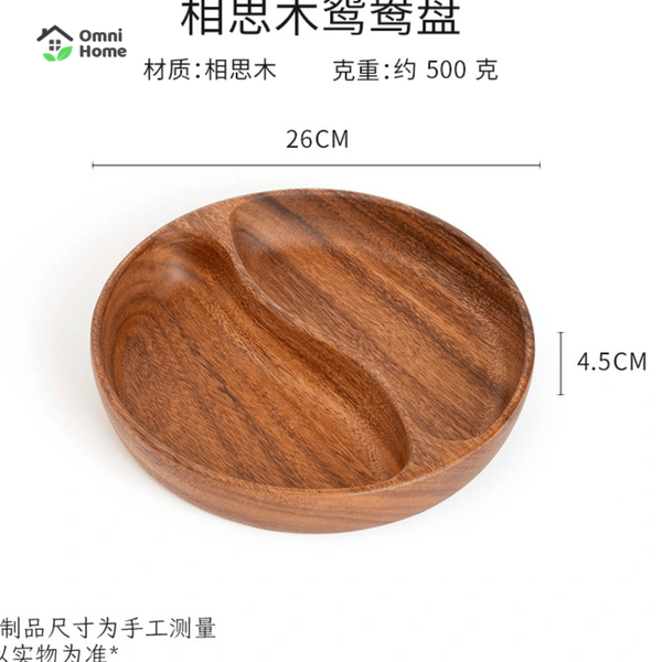 Đĩa & Bát Gỗ Keo Phong Cách Nhật - Tinh Hoa Nghệ Thuật Cho Bàn Ăn