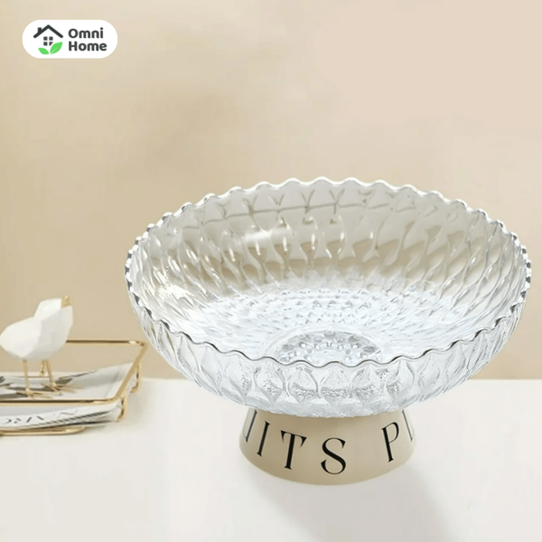 Đĩa đựng trái cây, đĩa lớn sang trọng phù hợp bày mâm ngũ quả ngày Tết