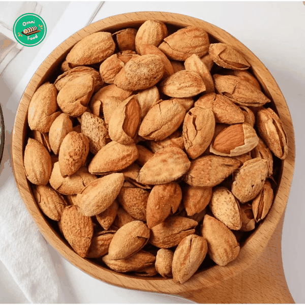 Hạt Hạnh Nhân Rang Bơ Nuts Organic Hộp 400g