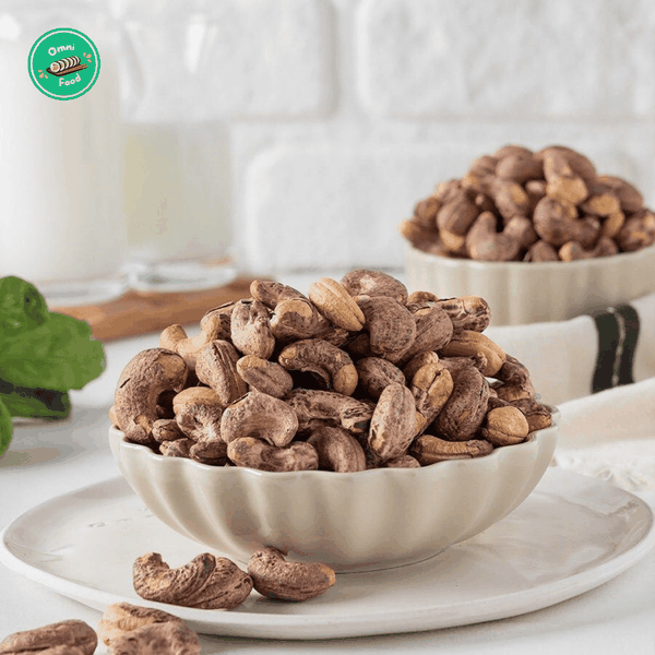 Hạt Điều Rang Muối NUTS ORGANIC Hộp 400g- Giữ Trọn Hương Vị Nguyên Bản