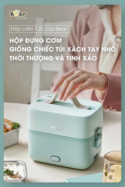 Hộp cơm cắm điện Bear 1.2L SB-HC12L