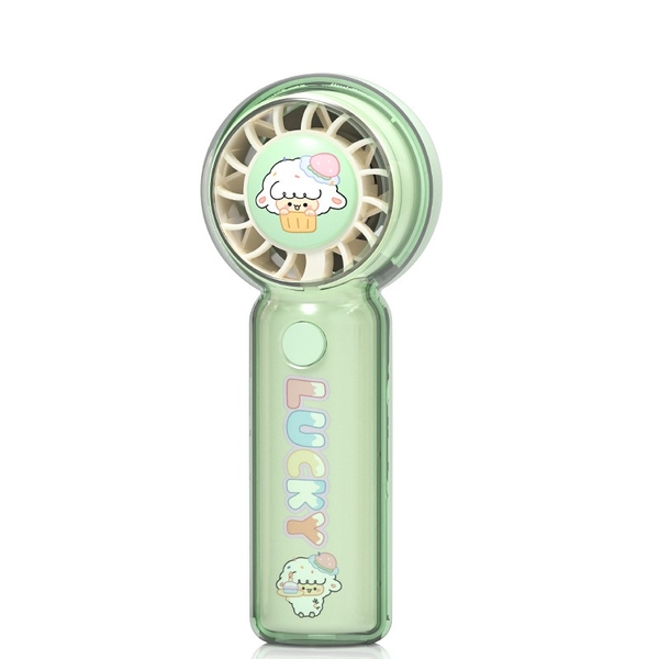 Quạt Cầm Tay Mini Tích Điện Cực Nhỏ Gọn Bỏ Túi - 3 Chế Độ Gió, Sạc USB, Thiết Kế Dễ Thương