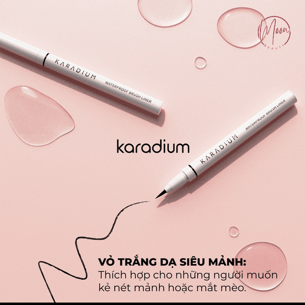 KẺ MẮT NƯỚC KARADIUM - KHÔNG LEM, CHỐNG NƯỚC 24H, LƯỚT ÊM