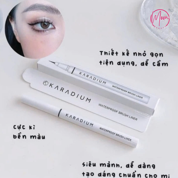 KẺ MẮT NƯỚC KARADIUM - KHÔNG LEM, CHỐNG NƯỚC 24H, LƯỚT ÊM